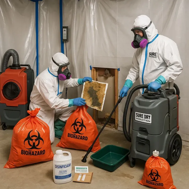 Contaminated Water Handling Protocols process in Salem, NJ