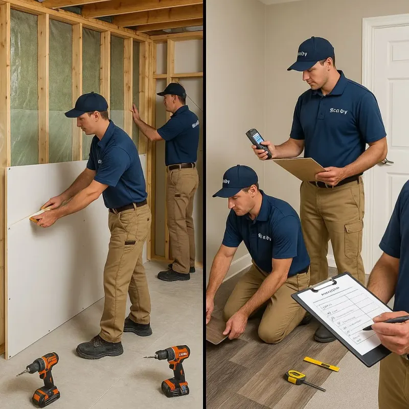 Repairs and Reconstruction process in Salem, NJ